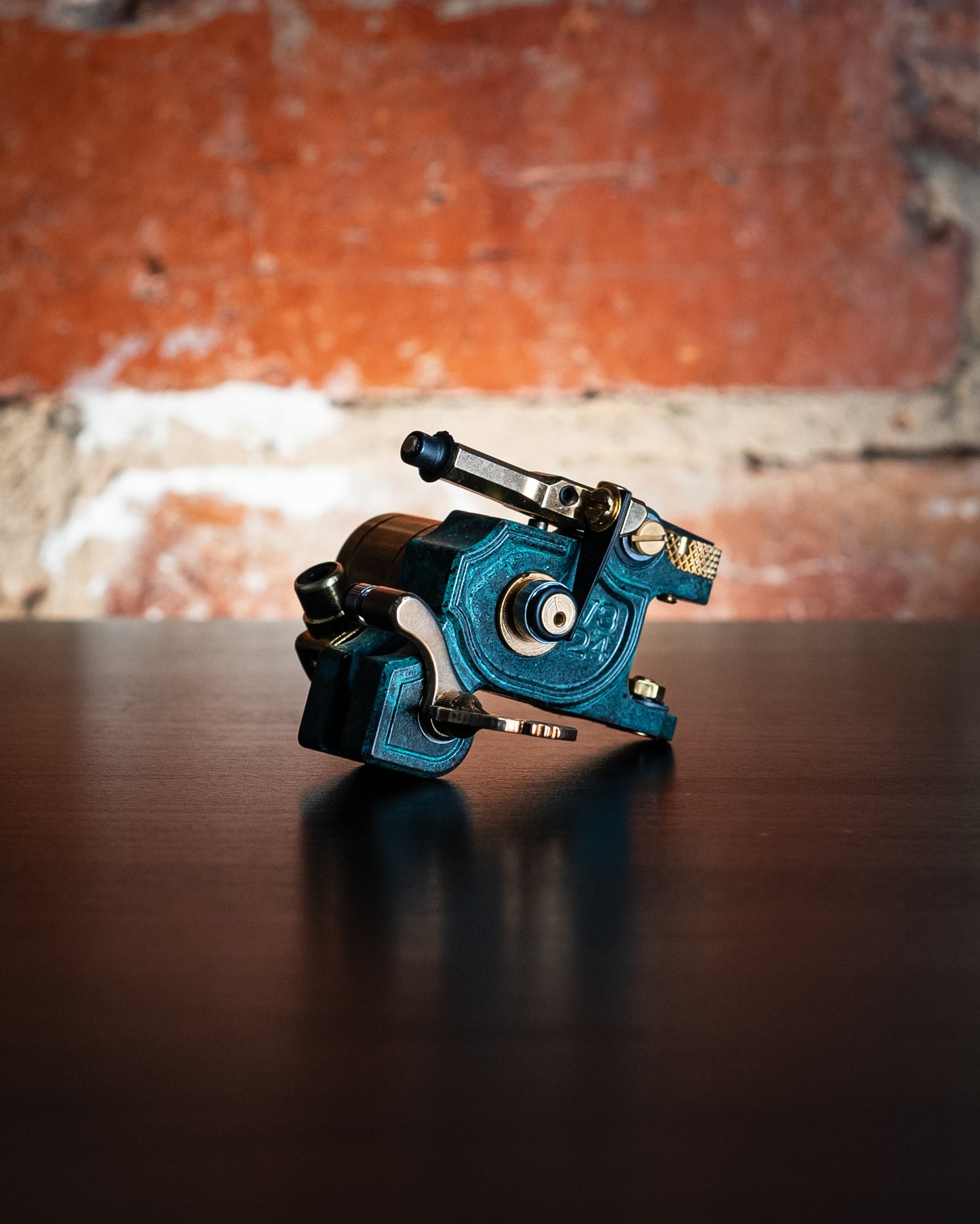 Dan Kubin V3/24 Sidewinder - Verdigris + Gold | RCA & Clip Cord