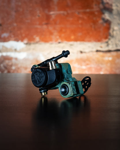 Dan Kubin Sidewinder 46er - Verdigris + Black | RCA & Clip Cord